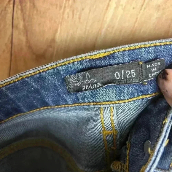 *Prana Standard London Skinny Jean Size 0/25 - Picture 4 of 4